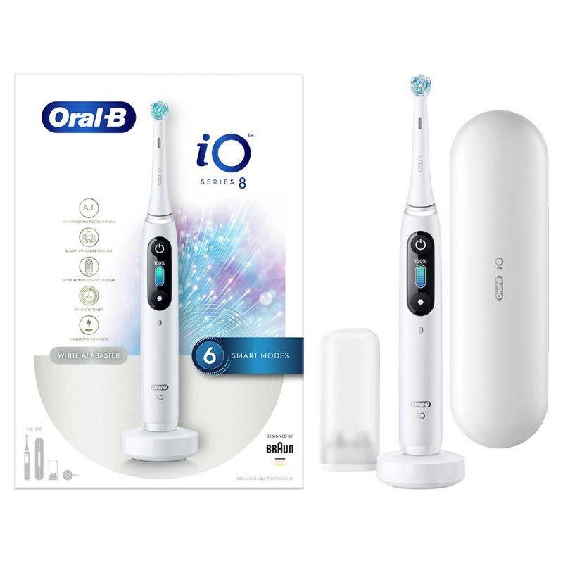 Braun Oral-B Szczoteczka elektryczna iO8N White