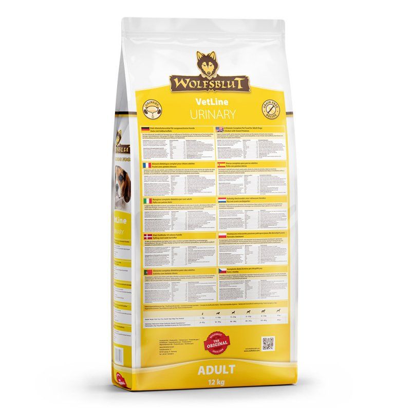 Wolfsblut VetLine Urinary 12 kg Adult Chicken, Sweet Potato