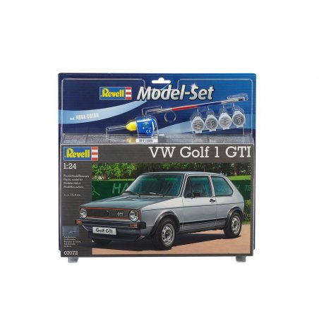 Revell Model Set VW Golf 1 GTI Sports car model Assembly kit 1:24
