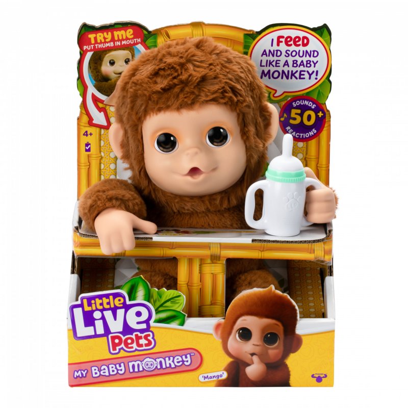 Moose Toys My Baby Monkey Mango