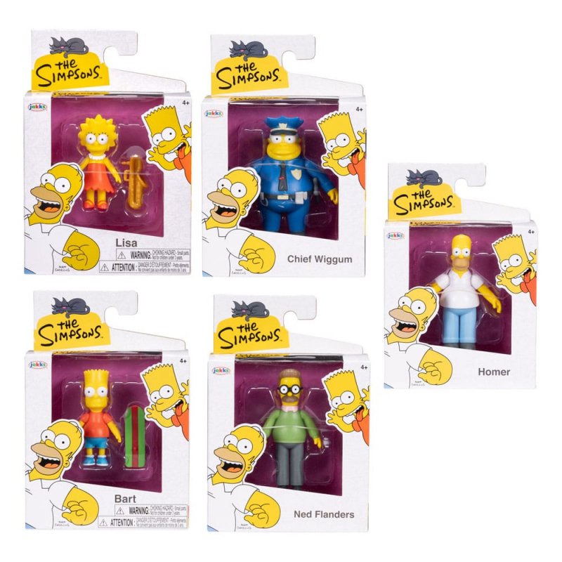 Simpsons assortiment figurines Wave 1 6 cm (8)