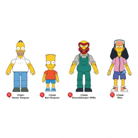 Simpsons assortiment figurines Wave 1 13 cm (6)