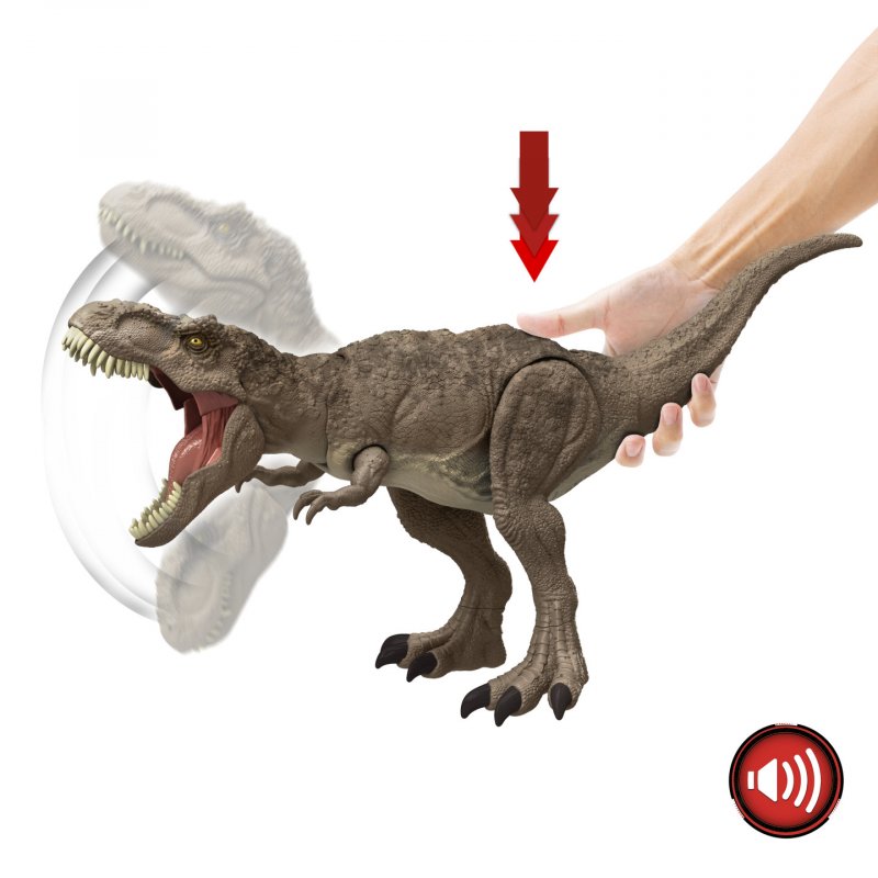 Jurassic World – Figurine Tyrannosaure Attaque Impitoyable