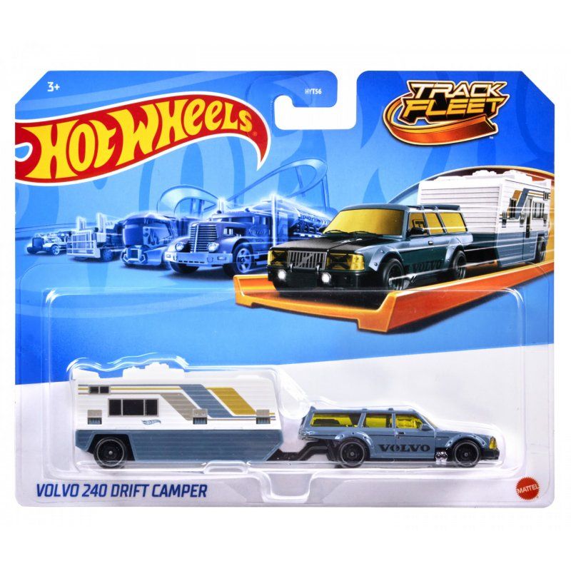 Hot Wheels Track Fleet Volvo 240 Drift Camper