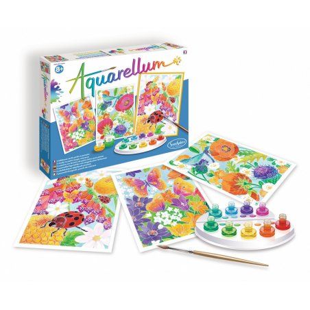 AQUARELLUM DANS LES FLEURS