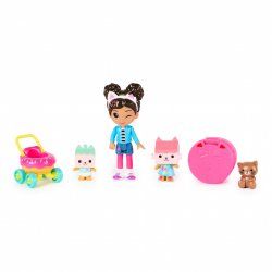 Gabby's Dollhouse Kitty Care Figure Set