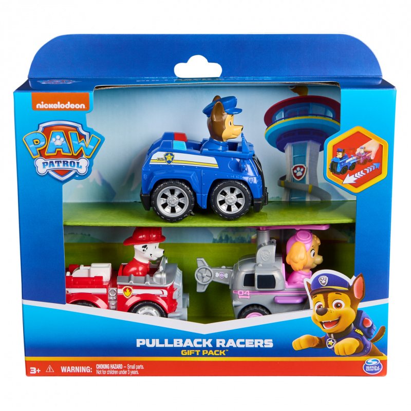 PAW Patrol Pullback Racers Gift Pack