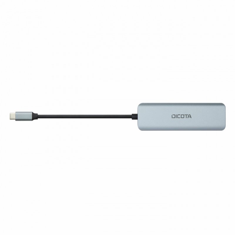 DICOTA D32061 interface hub USB Type-C 10000 Mbit/s Silver