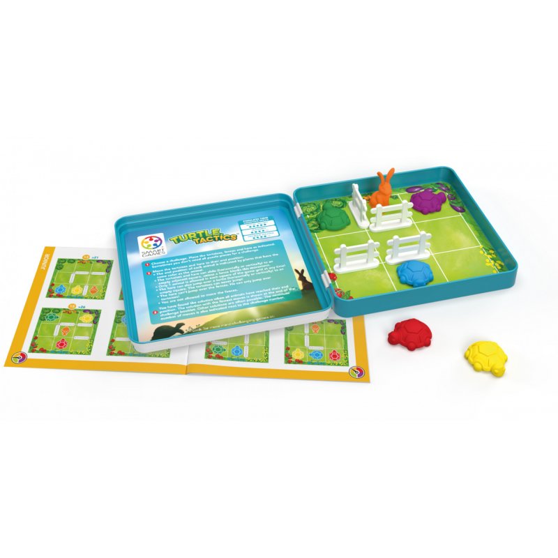 SmartGames - Magnetic Travel Tin - Turtle Tactics (Nordic) (SG2508)