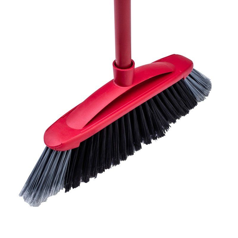 Vileda 4023103105126 broom Indoor Hard bristle Black, Grey, Red
