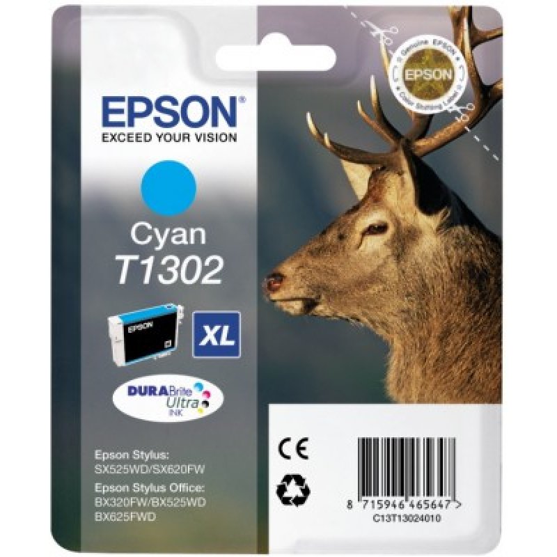 Epson Tinte C13T13024012 Cyan