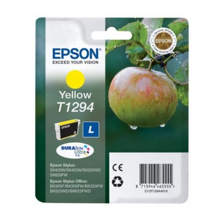 Epson Apple Singlepack Yellow T1294 DURABrite Ultra Ink