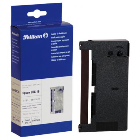 Pelikan Farbband 502369 kompatibel für Epson ERC18 PU 10M ST