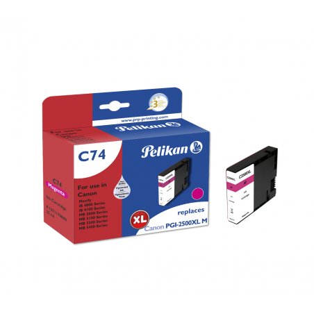 Pelikan C74 Magenta ink cartridge 1 pc(s) Compatible High (XL) Yield