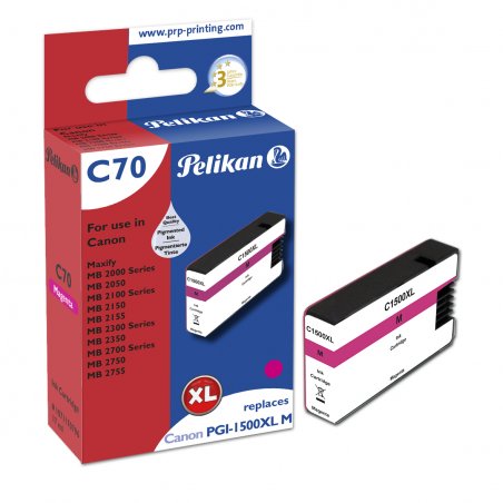 Pelikan C70 Magenta ink cartridge 1 pc(s) Compatible High (XL) Yield