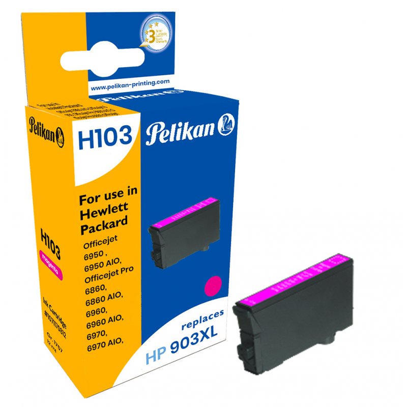 Pelikan Tinte für HP T6M07AE