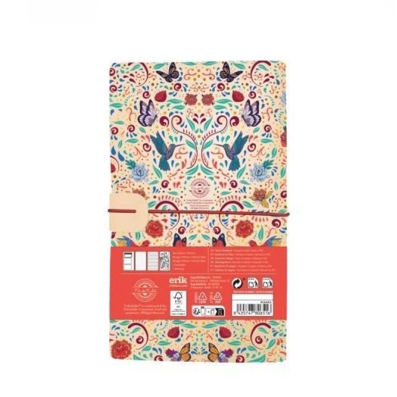 FRIDA KAHLO - Viva La Vida - Carnet de Voyage - Format A5