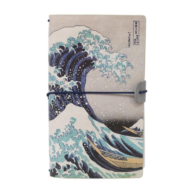 HOKUSAI - La Grande Vague - Carnet de Voyage - Format A5