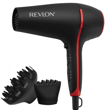 Revlon RVDR5317E sèche-cheveux 2000 W Noir, Rouge