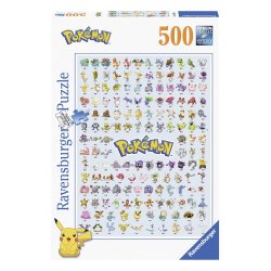 Pokémon puzzle Pokédex première génération (500 pièces)