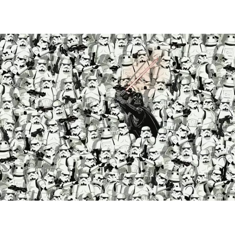 Star Wars Challenge puzzle Darth Vader & Stormtroopers (1000 pièces)
