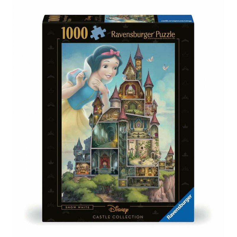 Ravensburger Puzzle 1000 p - Blanche Neige ( Collection Château Disney Princ.)