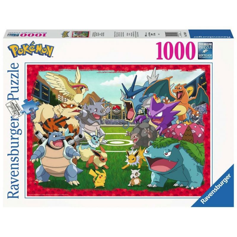 Puzzle Pokémon Kräftemessen (1000 Teile)