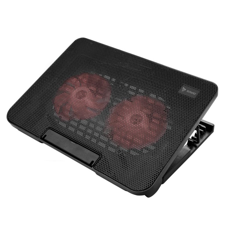 Savio COS-02 laptop cooling pad 2 fans