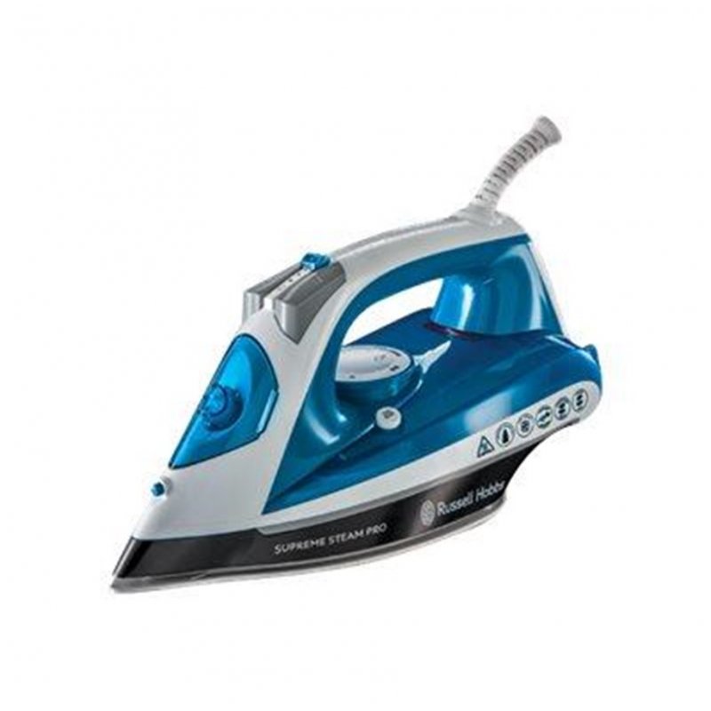Fer à repasser Russell Hobbs Supreme Steam Pro (Blanc/Bleu)