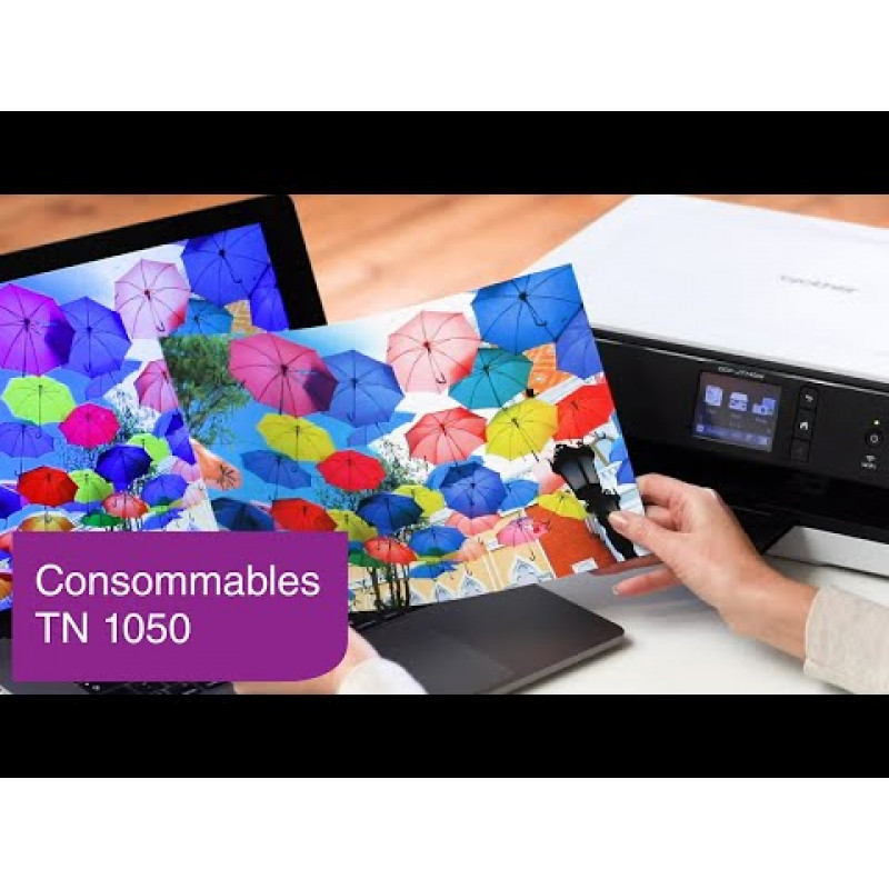 Brother compatible TN1050 - Schwarz - Original - Tonerpatrone