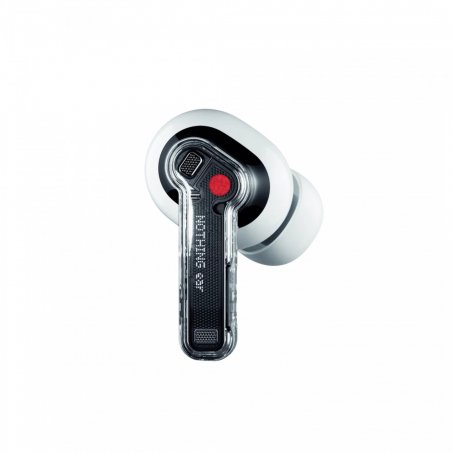 Nothing Ear Casque True Wireless Stereo (TWS) Ecouteurs Appels/Musique USB Type-C Bluetooth Transparent, Blanc