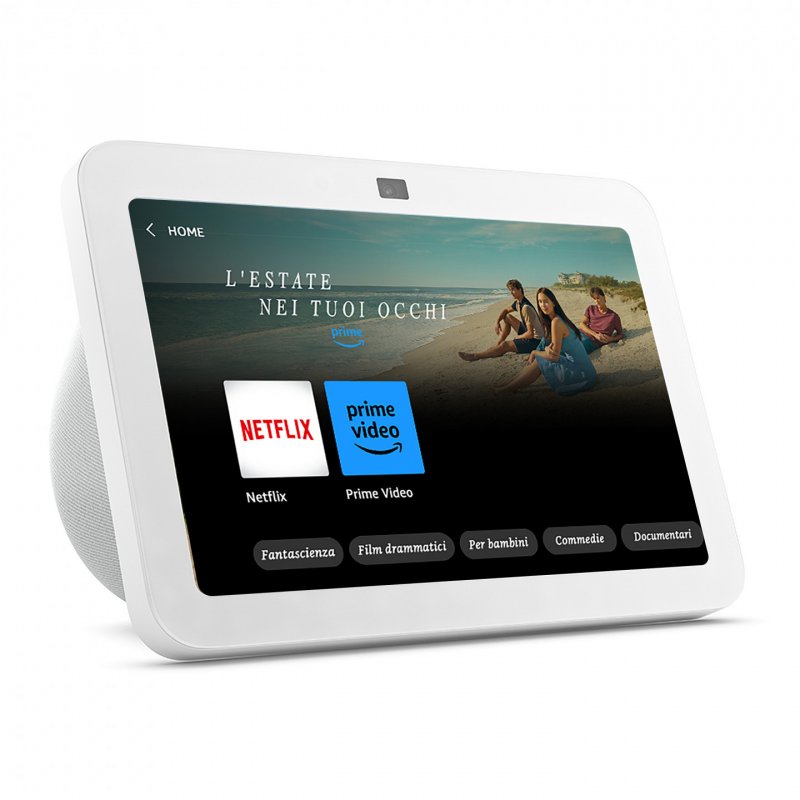 Amazon - Echo Show 8 (3rd Gen.) - Smart HD touchscreen with 3D audio, smart home hub and Alexa - White