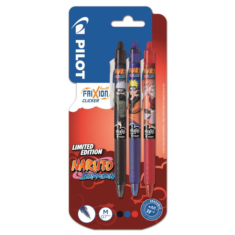 Pilot - Frixion Clicker w/click Naruto 0,7 ass (3)