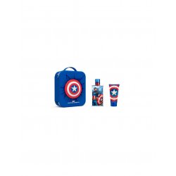 AIRVAL CAPITAN AMERICA NECESER EDT 100 ML GEL DE DUCHA 60 ML