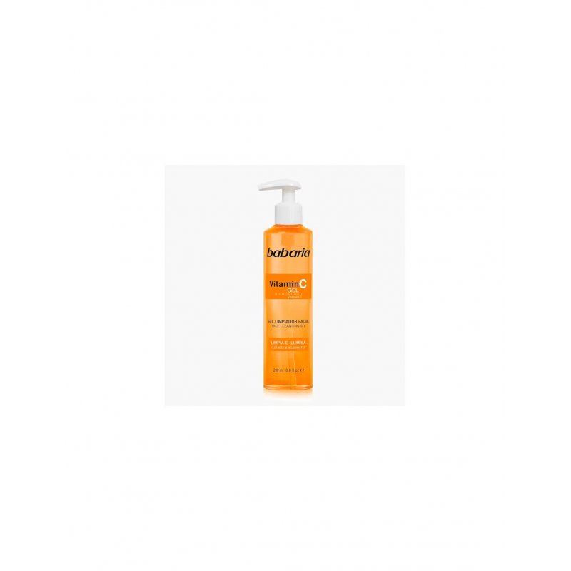 BABARIA GEL LIMPIADOR FACIAL VITAMINA C 200 ML