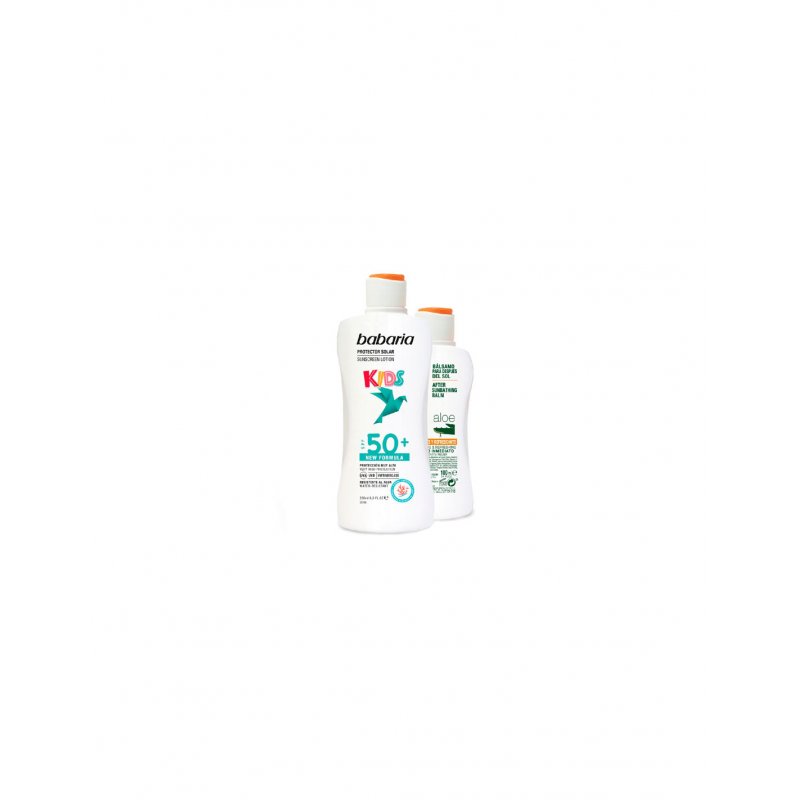 BABARIA SOL. INFANTIL LECHE PROTECTOR SFP50 200 ML AFTERSUN 100 ML
