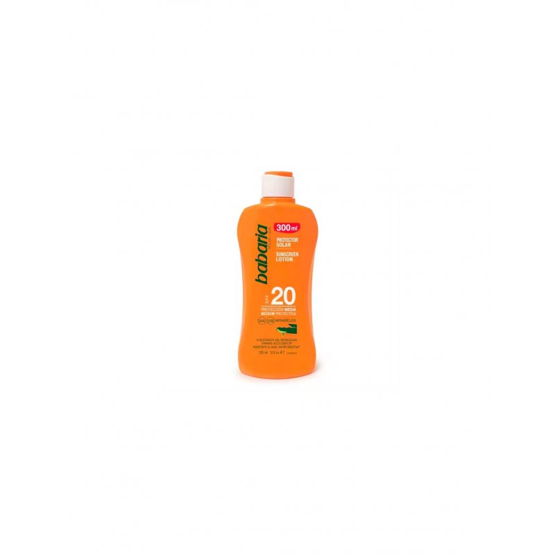 BABARIA SOL. LECHE PROTECTOR ALOE SFP20 300 ML