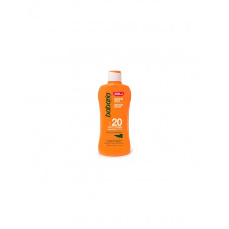 BABARIA SOL. LECHE PROTECTOR ALOE SFP20 300 ML
