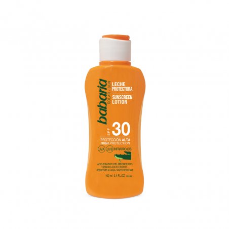 BABARIA SOL. VIAJE LECHE PROTECTOR ALOE SFP30 100 ML