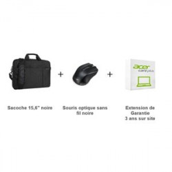 ACER compatible PACK GOLD 15.6p Sacoche + Souris+3a