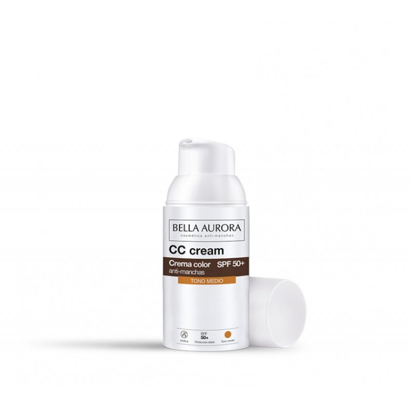 BELLA AURORA Dark Spot CC Cream SPF50 . Medium shade 30 ml
