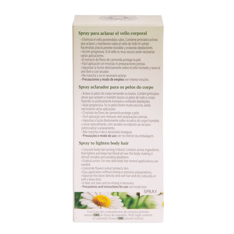 Inteacosmetics Lotion éclaircissante pour Poils Camomila Intea 100 ml