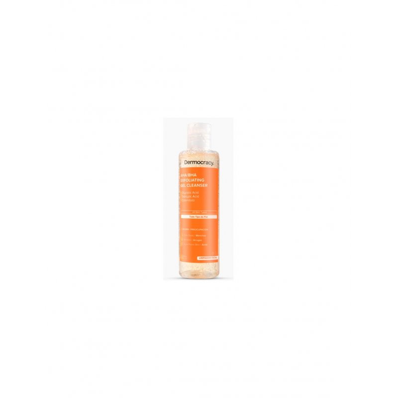 DERMOCRACY AHA/BHA EXFOLIATING GEL CLEANSER 200 ML