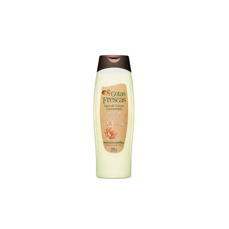 GOTAS FRESCAS HOMBRE AGUA DE COLONIA 750 ML