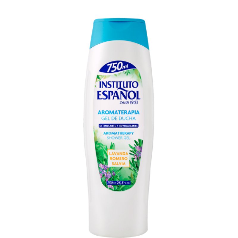 INSTITUTO ESPAÑOL GEL DE BAÑO AROMATERAPIA 750 ML