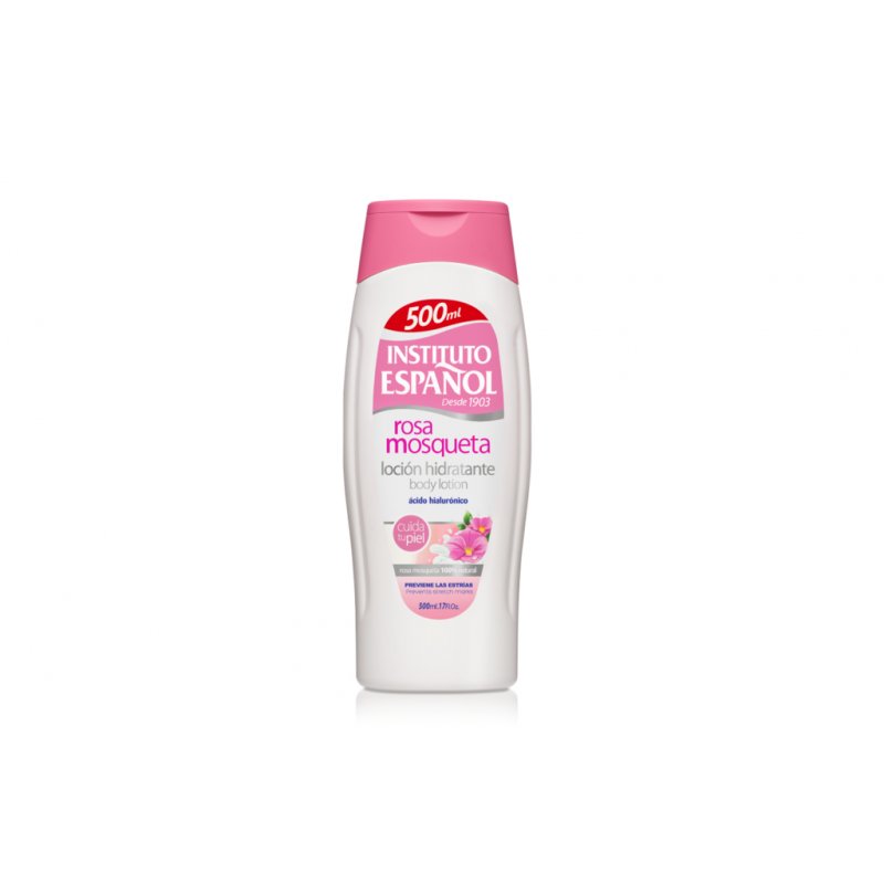 INSTITUTO ESPAÑOL LOCION HIDRATANTE ROSA MOSQUETA 500 ML