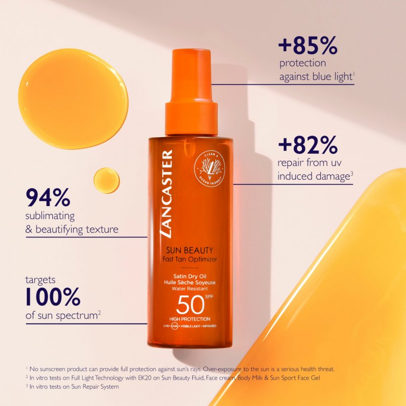 LANCASTER SOLAR ACEITE BRONCEADOR SPF30 150 ML