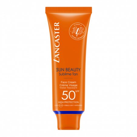 Lancaster Sun Beauty Crème d’écran solaire Visage 50 Adultes