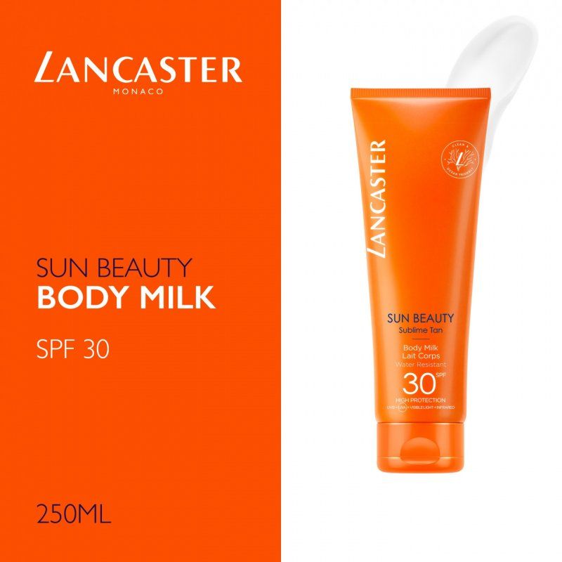 Lancaster Sun Beauty Lait de protection solaire Corps 30 Adultes