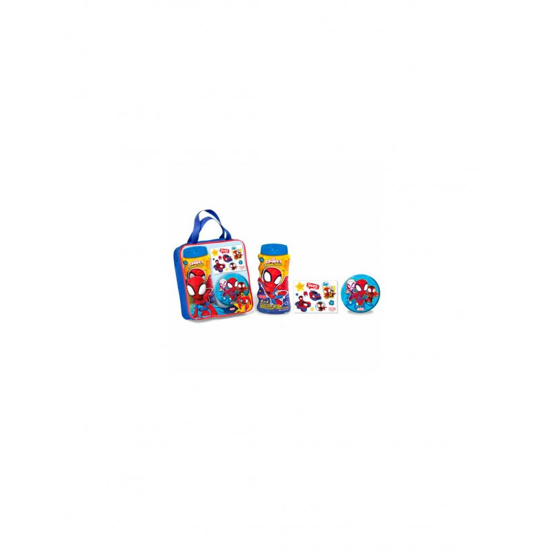 LORENAY SPIDERMAN BOLSA DE BAÑO TATUAJES GEL 300 ML